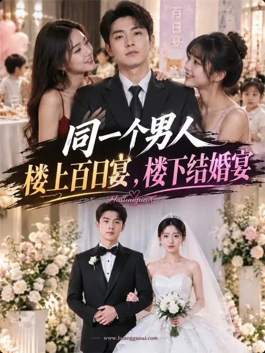 同一个男人：楼上百日宴，楼下结婚宴封面